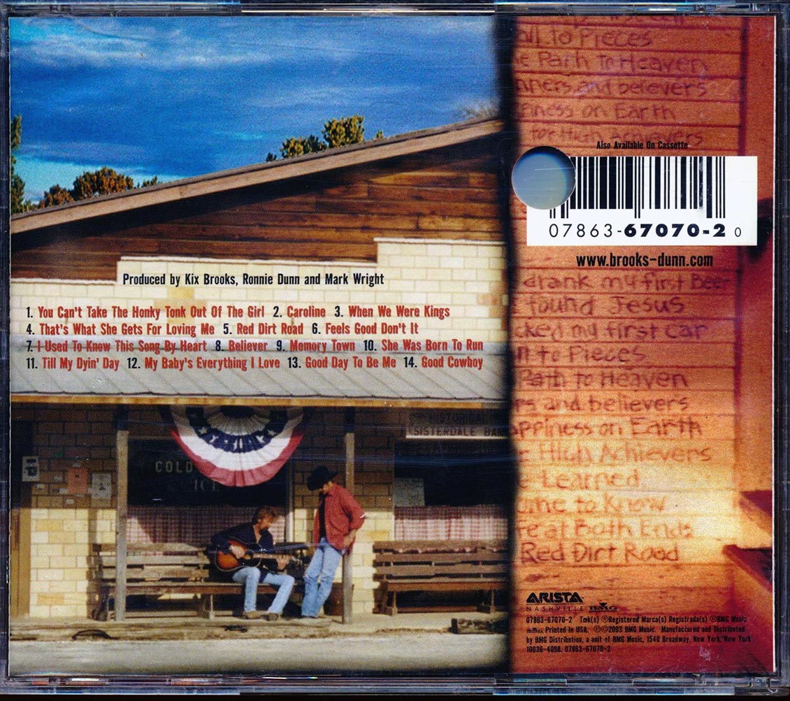 Brooks & Dunn - Red Dirt Road (marked/ltd stock)