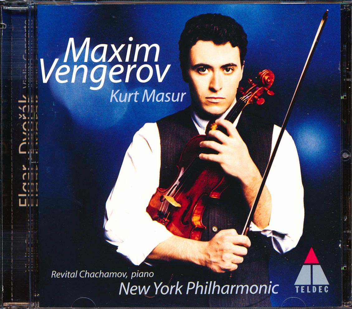 Elgar, Dvork, Maxim Vengerov, Kurt Masur, Revital Chachamov, New York Philharmonic - Violin Sonata / Violin Concerto (incl. large booklet)