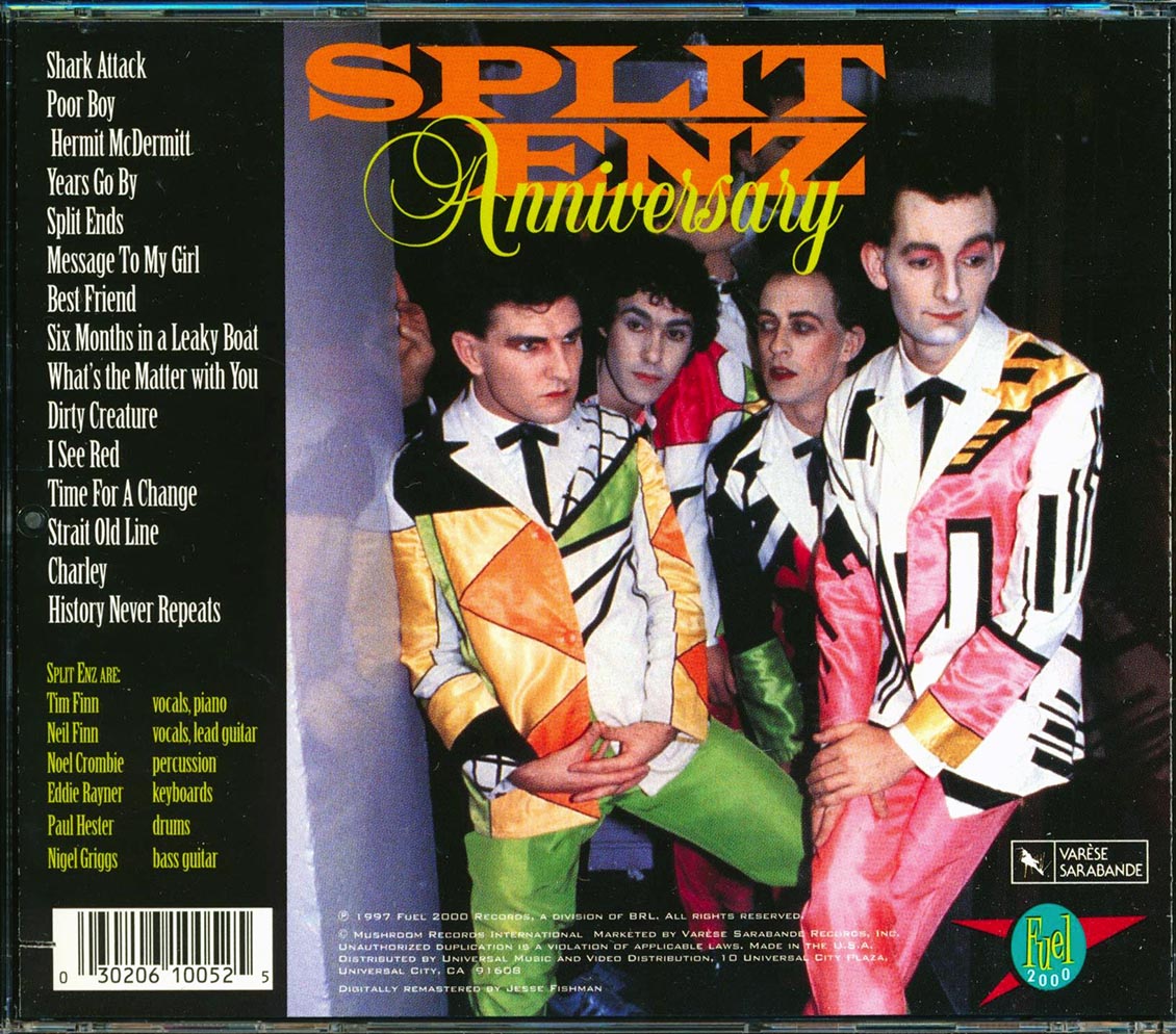Split Enz - Anniversary (marked/ltd stock)