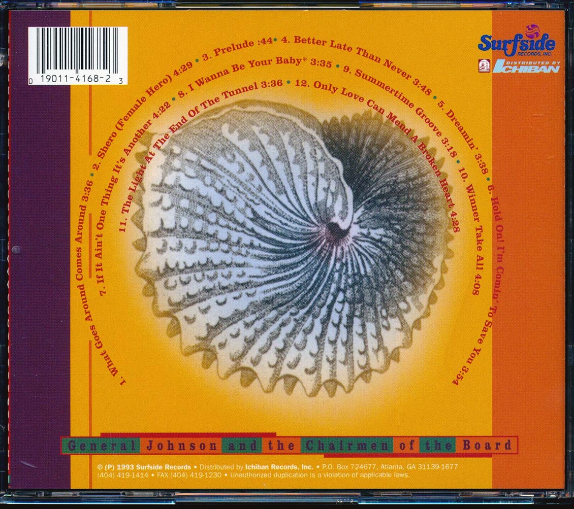 General Johnson & The Chairman Of The Board - What Goes Around Comes Around (marked/ltd stock)