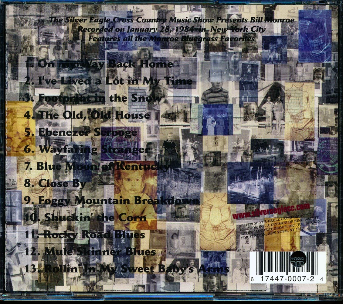 Bill Monroe - Lookin' Back (marked/ltd stock)