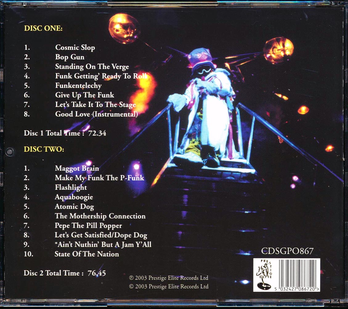 George Clinton & The P-Funk All Stars - Live And Kickin' (2xCD)