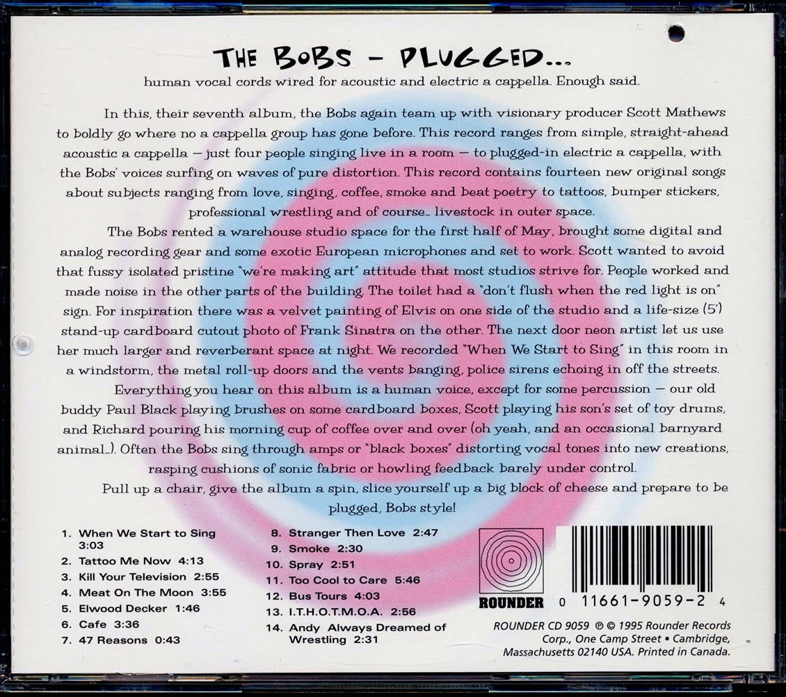 The Bobs - Plugged (marked/ltd stock)