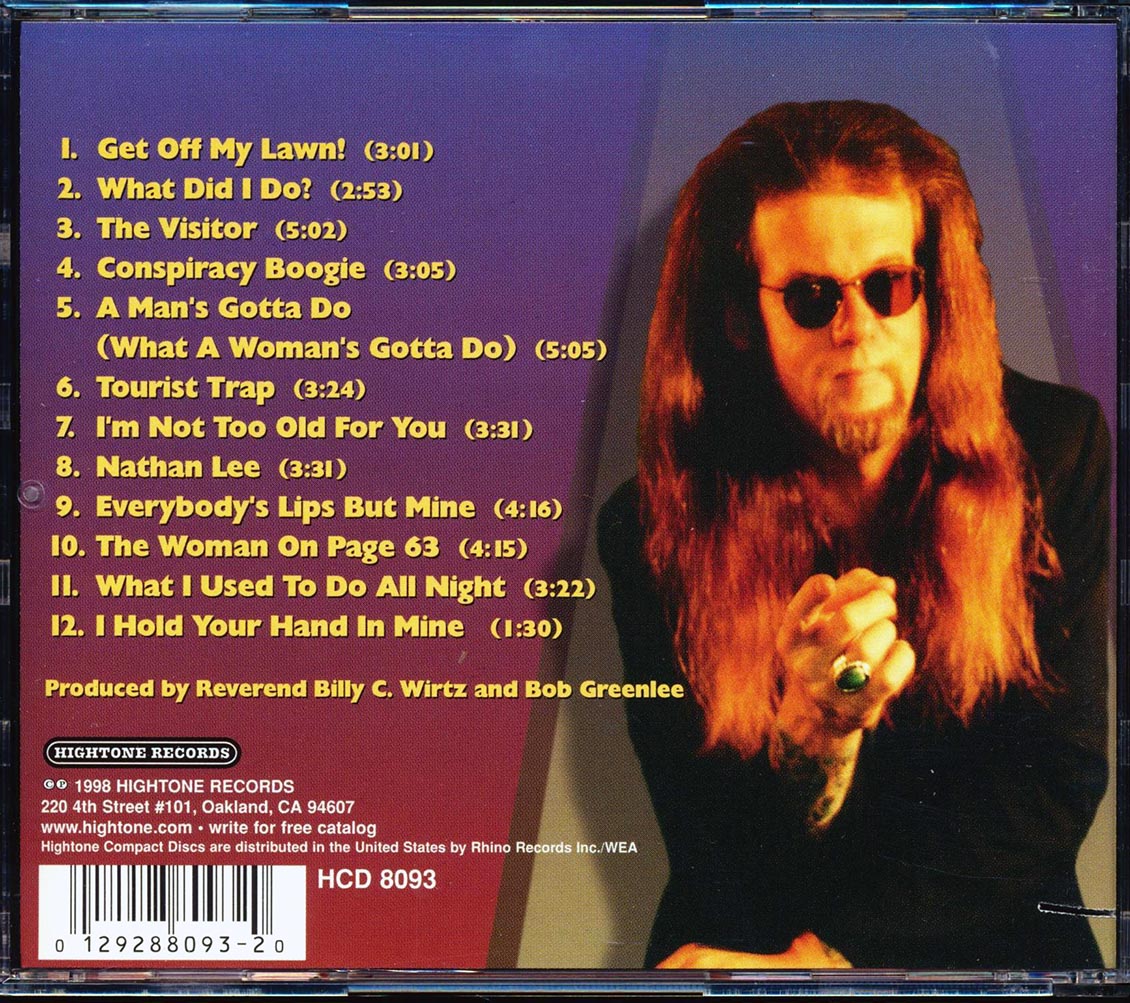 Reverend Billy C Wirtz & The Polyester Prophets - Unchained Maladies (marked/ltd stock)