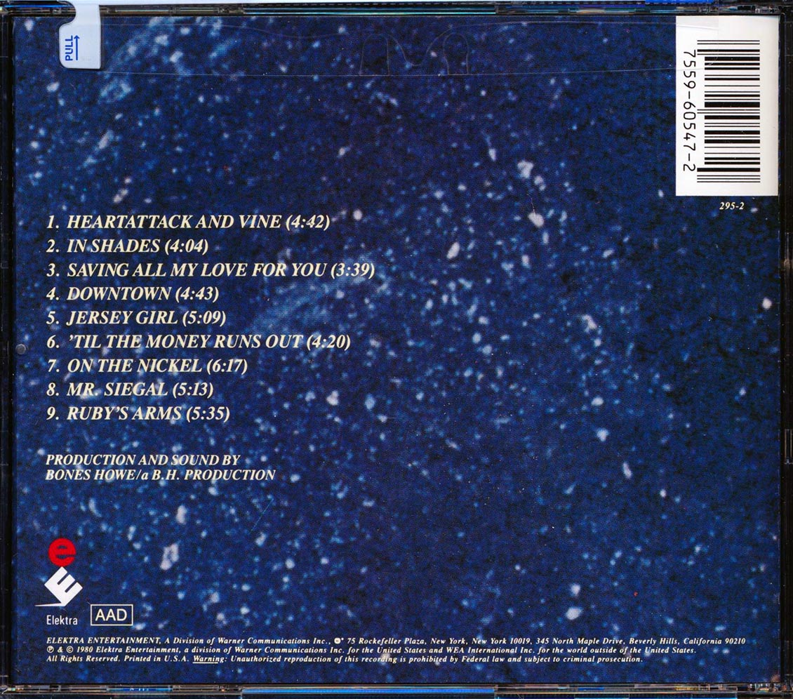 Tom Waits - Heartattack And Vine (marked/ltd stock)