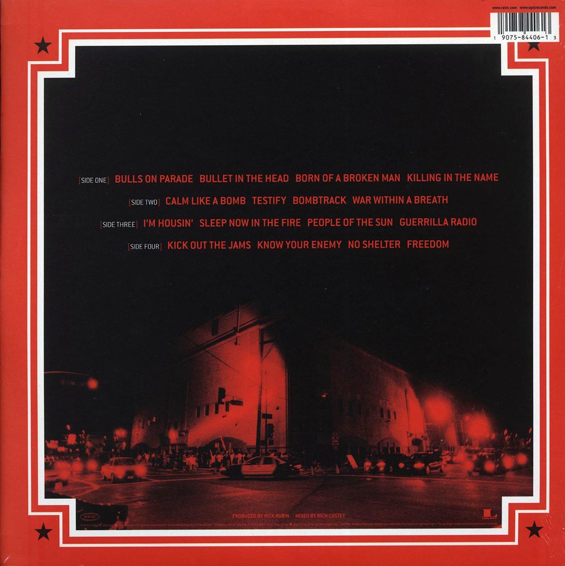 Rage Against The Machine - Live At The Grand Olympic Auditorium (2xLP) (incl. mp3) (180g)