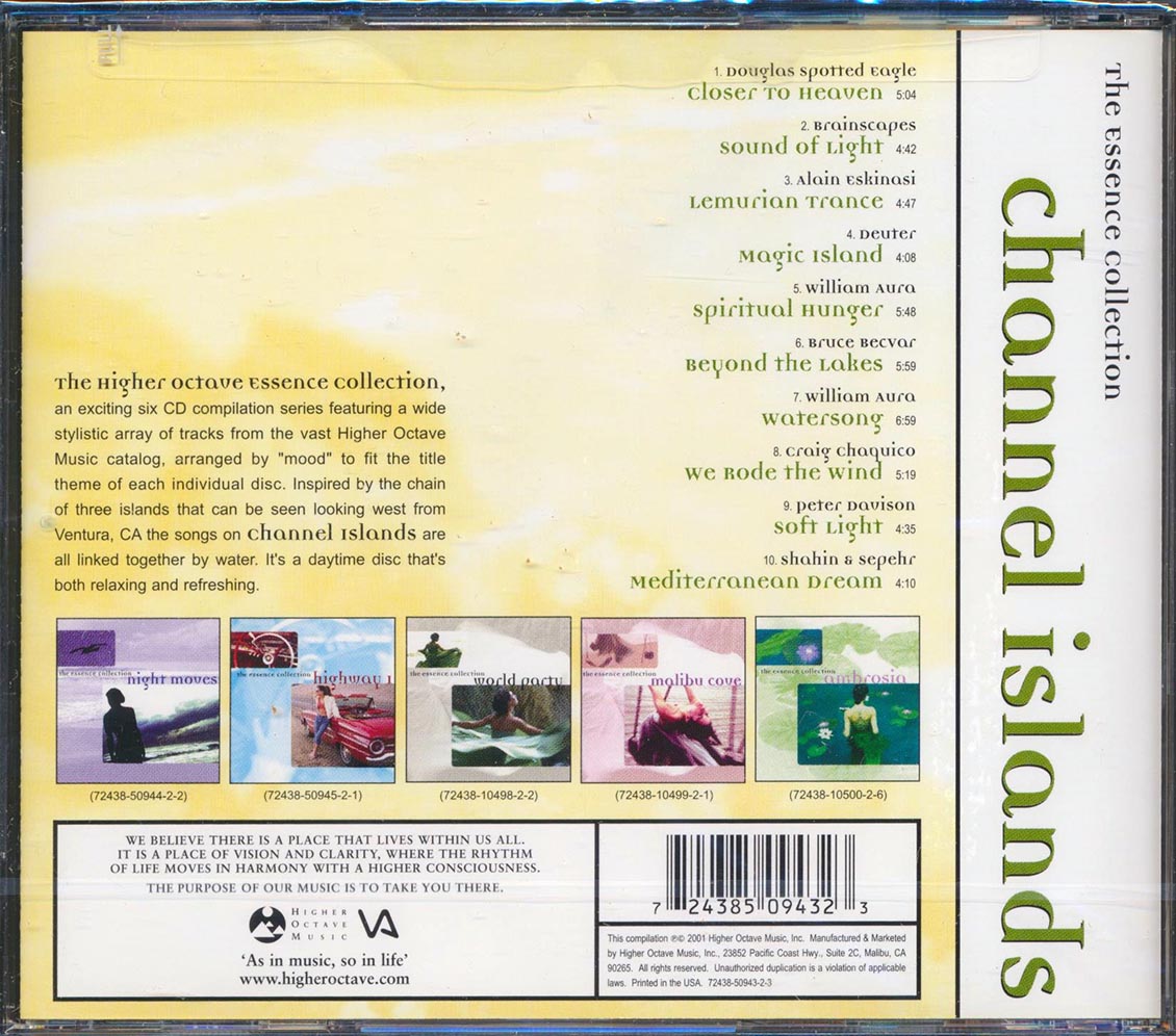 Craig Chaquico, Brainscapes, William Aura, Brian Becvar, Etc. - Channel Islands