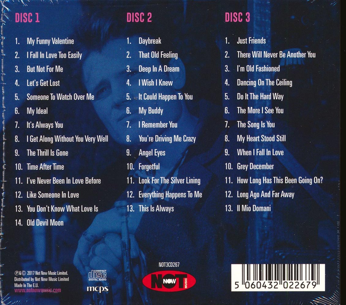 Chet Baker - Sings (40 tracks) (3xCD) (deluxe 3-fold digipak)
