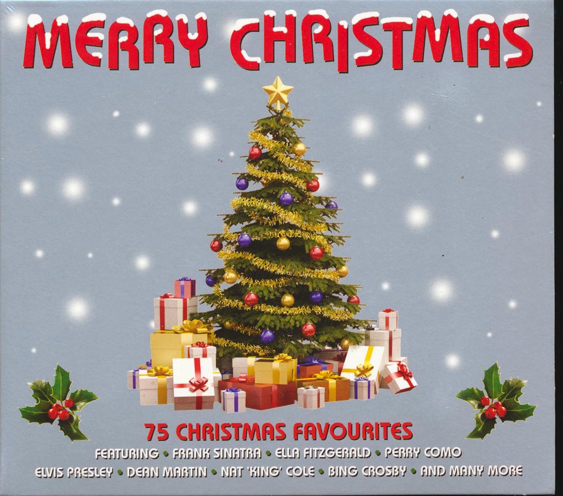 Frank Sinatra, Ella Fitzgerald, Elvis Presley, Etc. - Merry Christmas (75 tracks) (3xCD) (deluxe 3-fold digipak)
