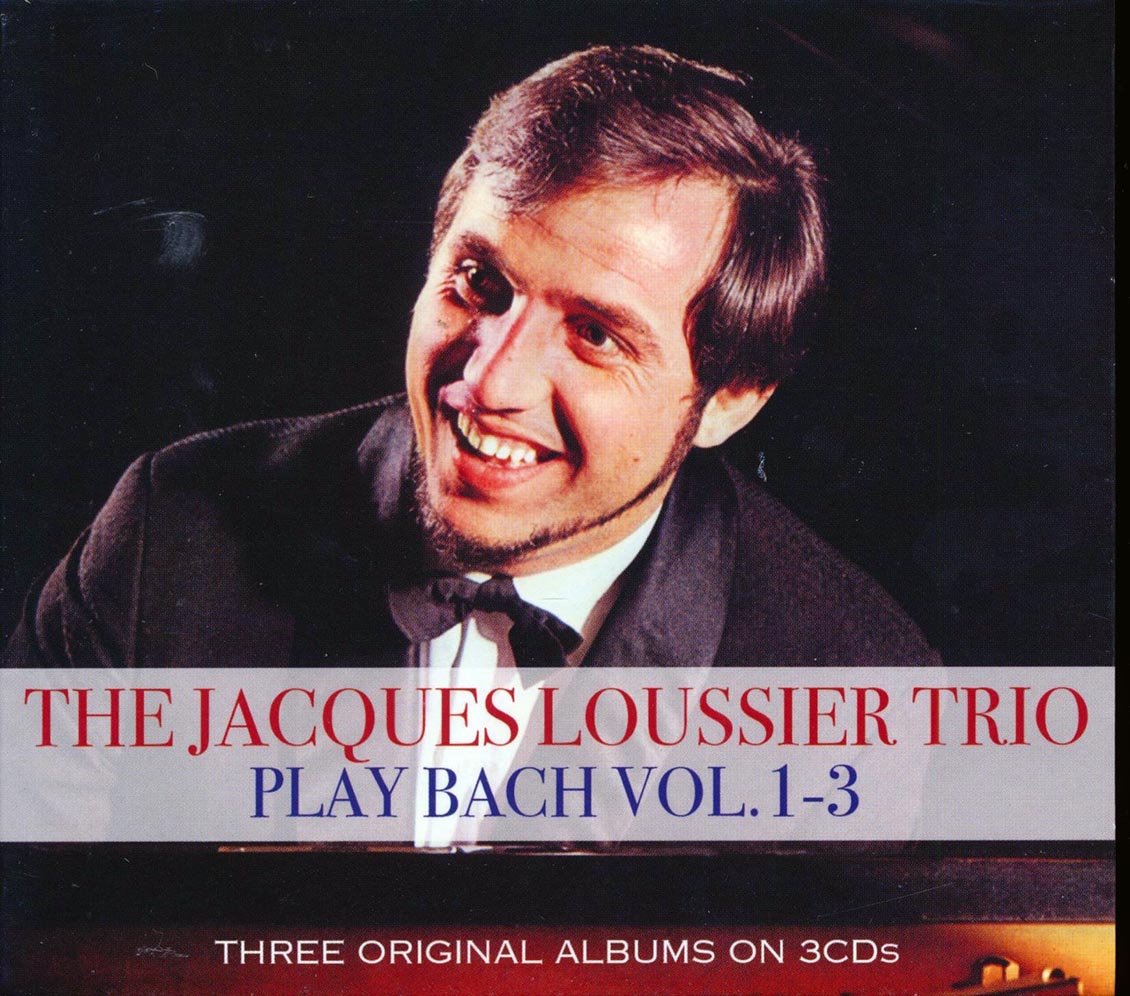 Jacques Loussier Trio - Jacques Loussier Trio Play Bach Vol. 1-3 (29 tracks) (3xCD) (deluxe 3-fold digipak)