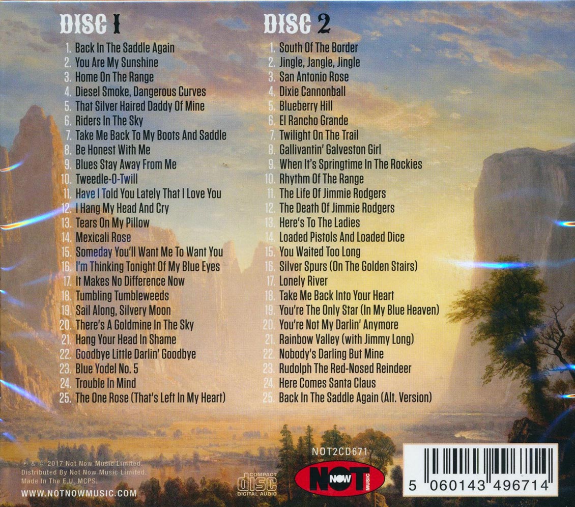 Gene Autry - The Definitive Collection (50 tracks) (2xCD)