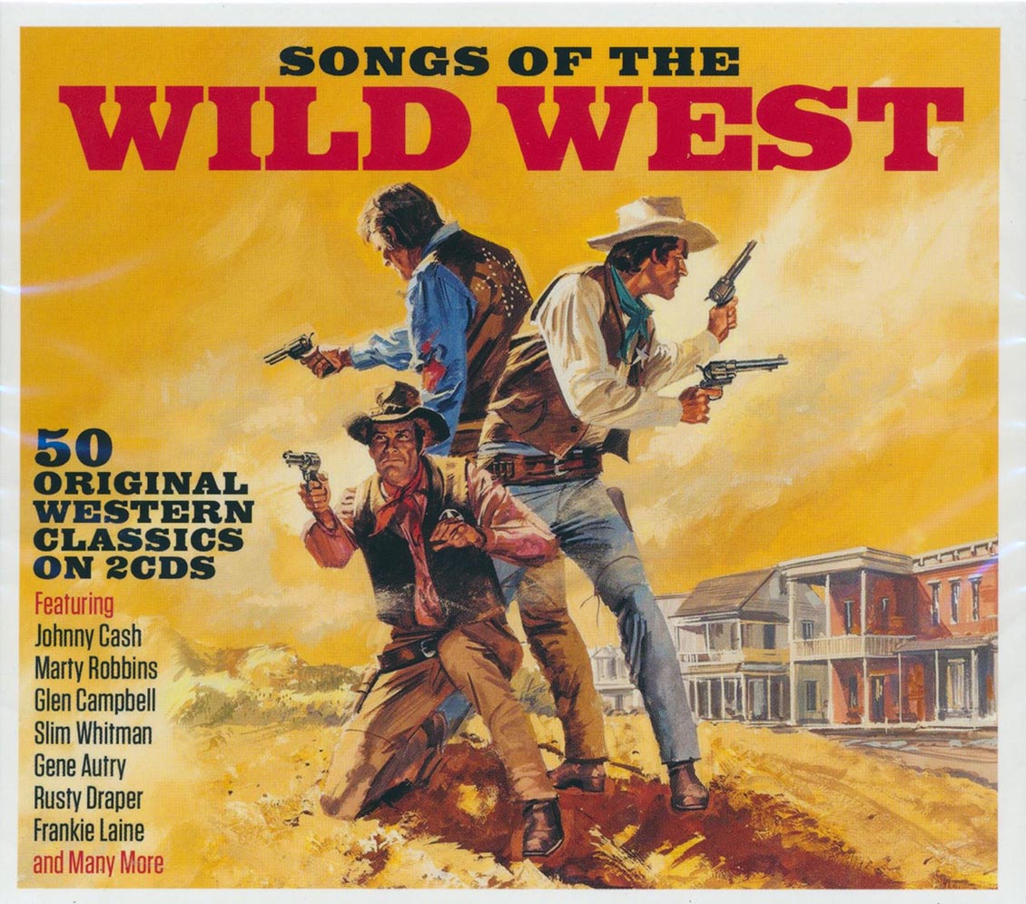 Johnny Cash, Marty Robbins, Slim Whitman, Gene Autry, Etc. - Songs Of The Wild West (50 tracks) (2xCD)