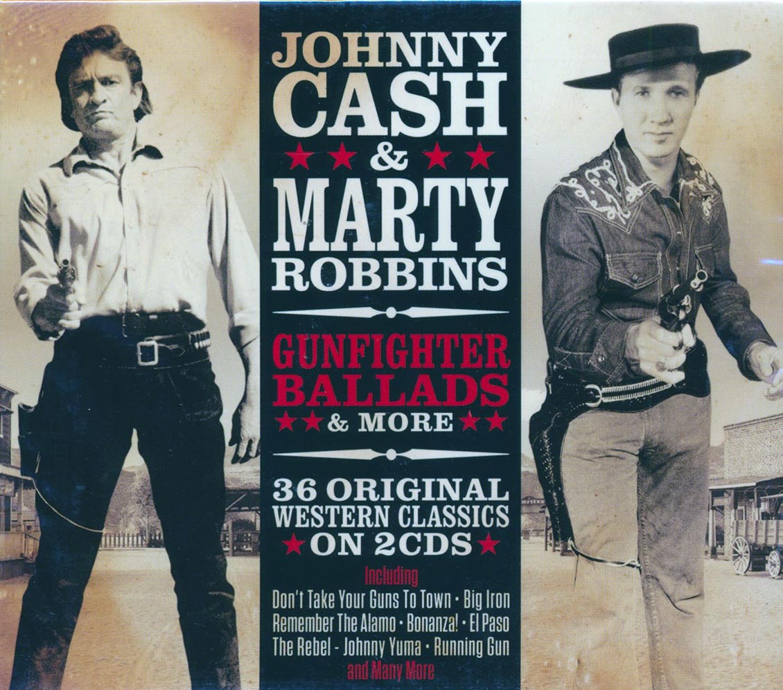 Johnny Cash, Marty Robbins - Gunfighter Ballads (36 tracks) (2xCD)