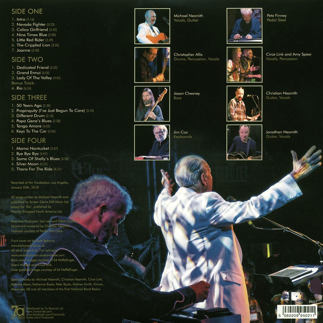 Michael Nesmith & The First National Band Redux - Live At The Troubadour (2xLP) (180g) (colored vinyl)
