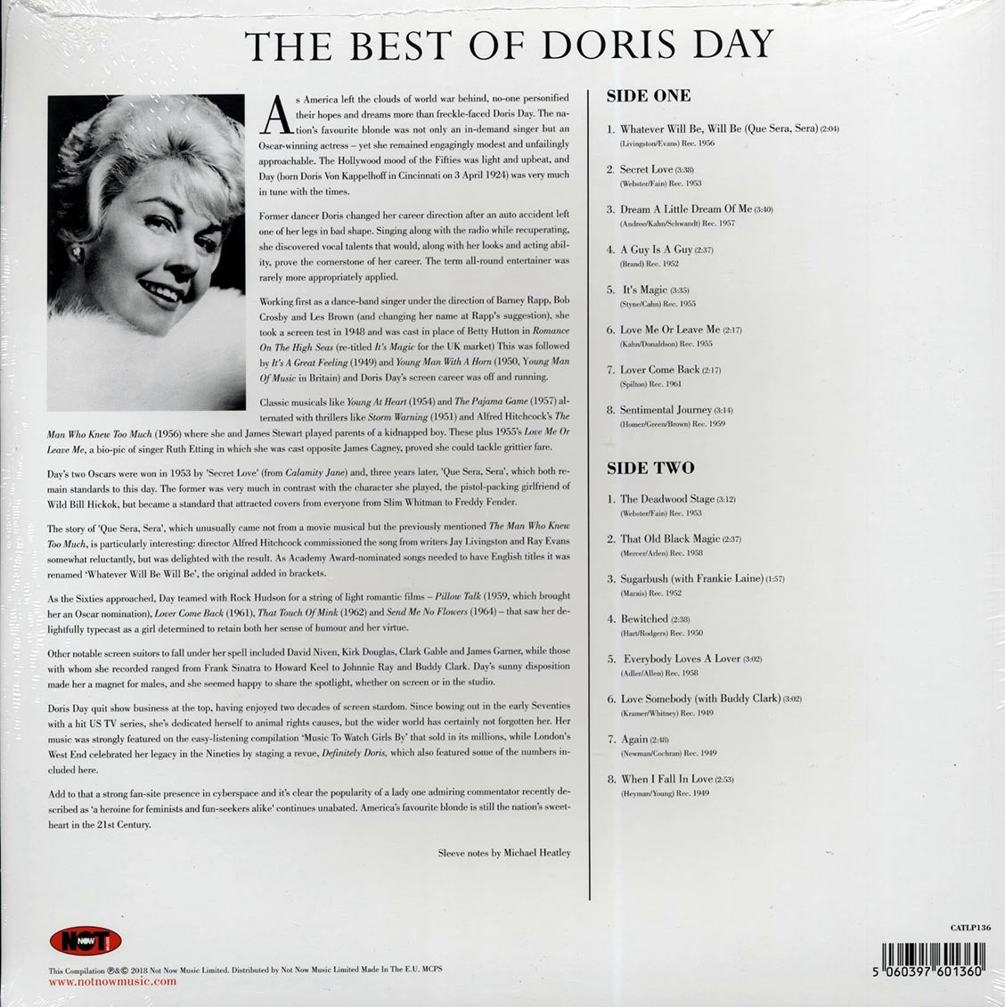Doris Day - The Best Of Doris Day (180g)