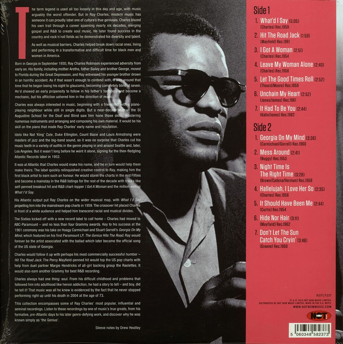 Ray Charles - The Very Best Of Ray Charles: What'd I Say (180g) (pink vinyl)