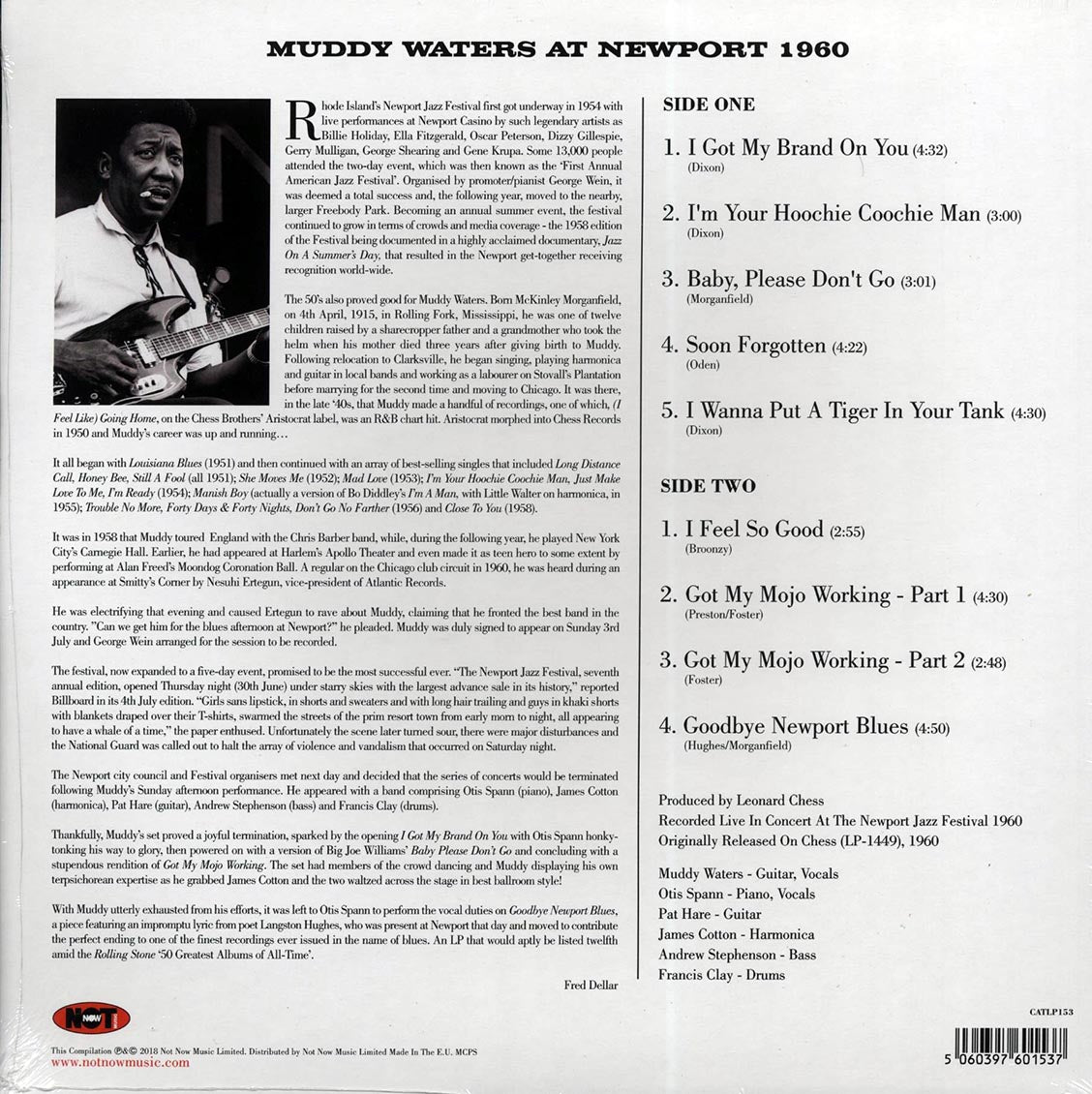 Muddy Waters - At Newport 1960 (mono) (180g)