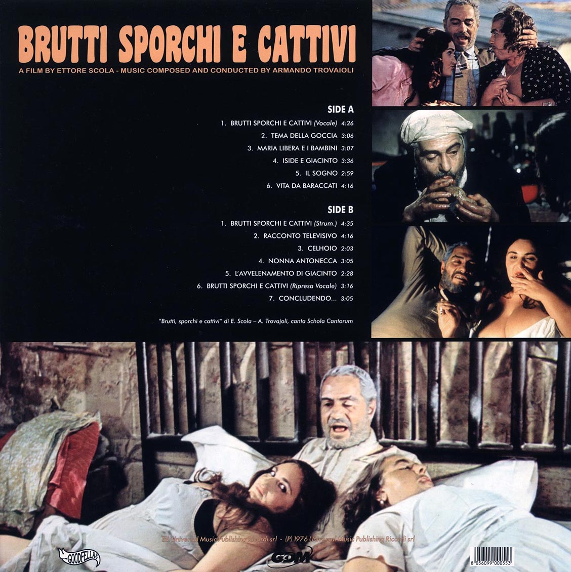 Armando Trovaioli - Brutti Sporchi E Cattivi: Original Soundtrack