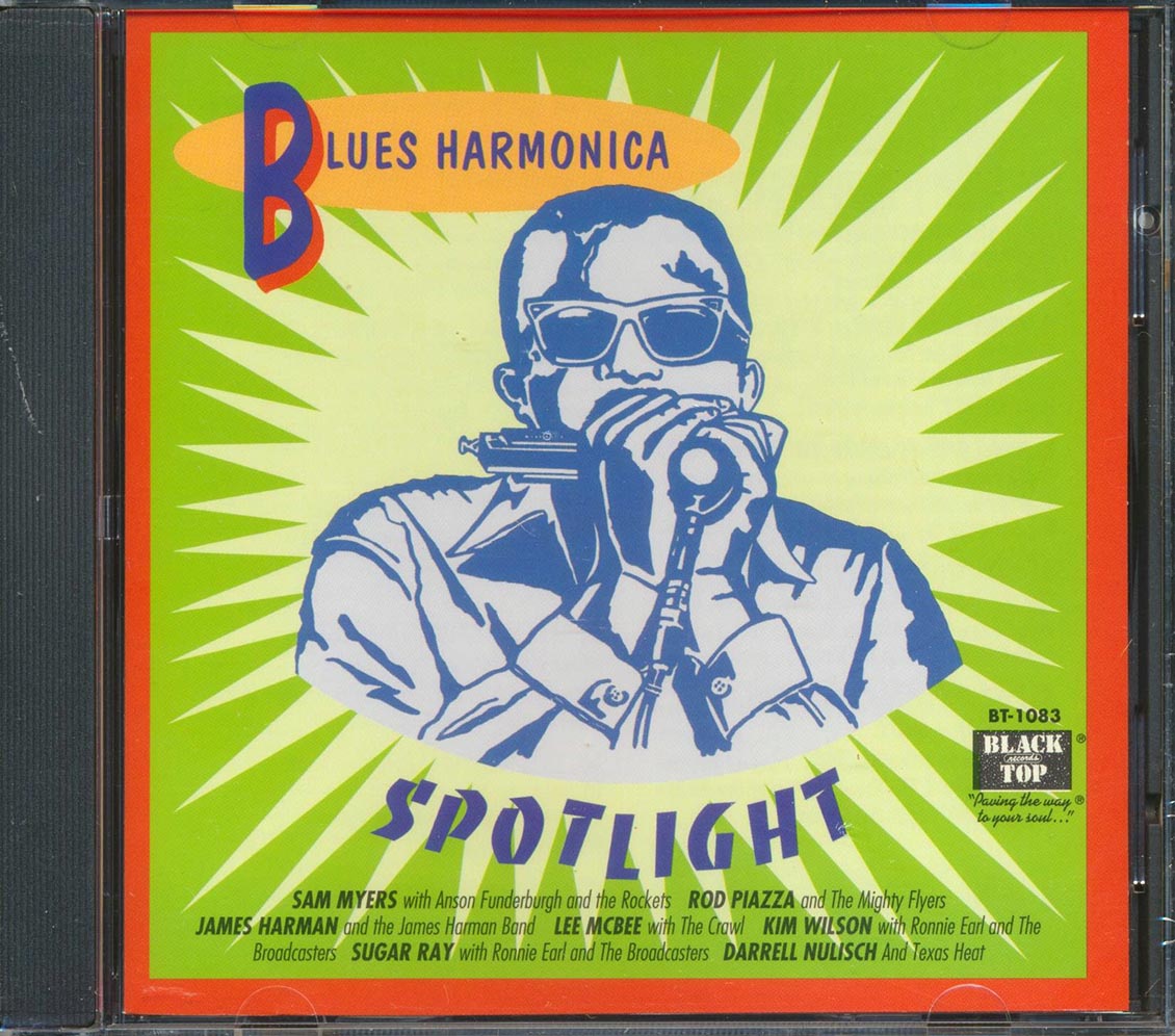 Rod Piazza & The Mighty Flyers, Sam Myers & Anson Funderburgh, Etc. - Blues Harmonica Spotlight (marked/ltd stock)