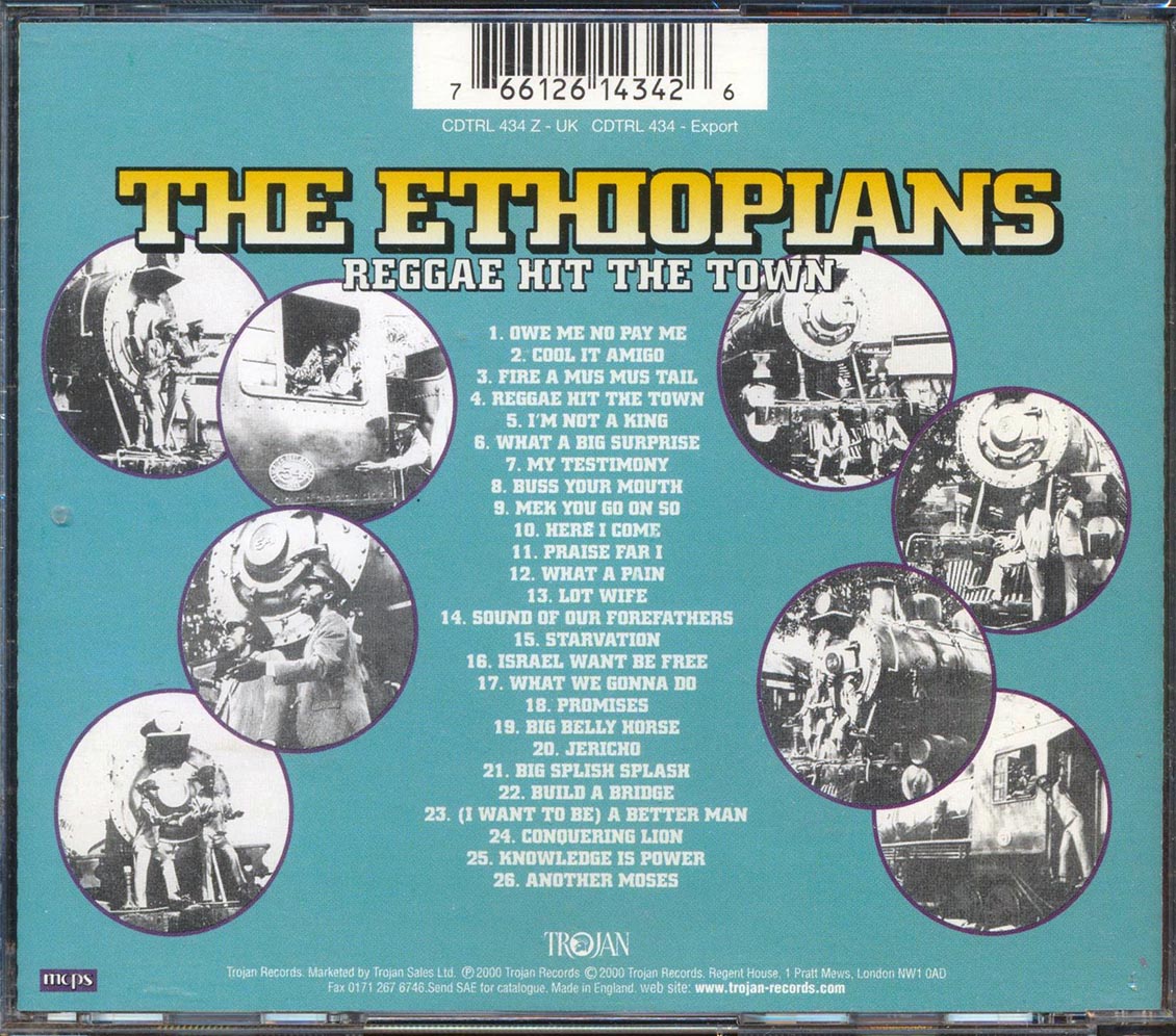 The Ethiopians - Reggae Hit The Town (26 tracks)