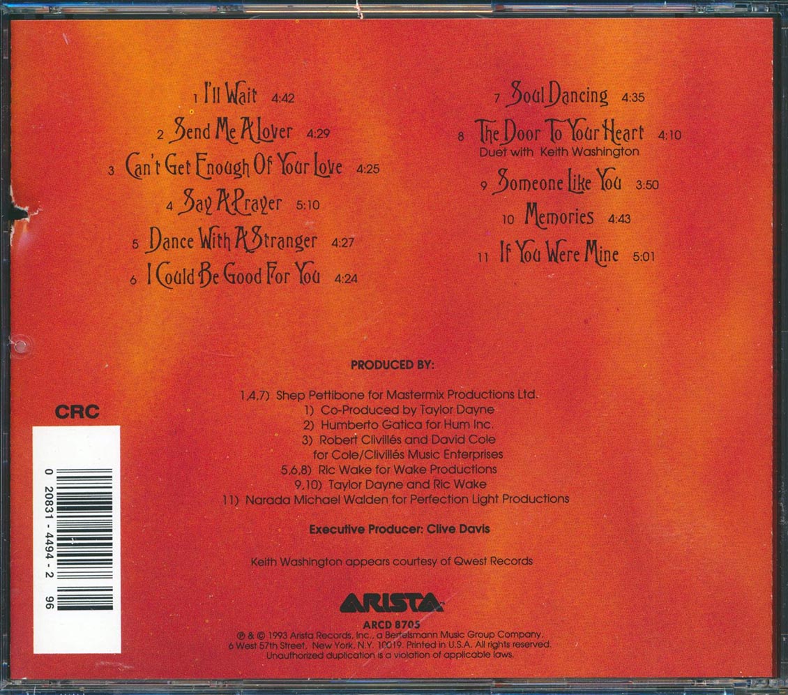 Taylor Dayne - Soul Dancing (marked/ltd stock)