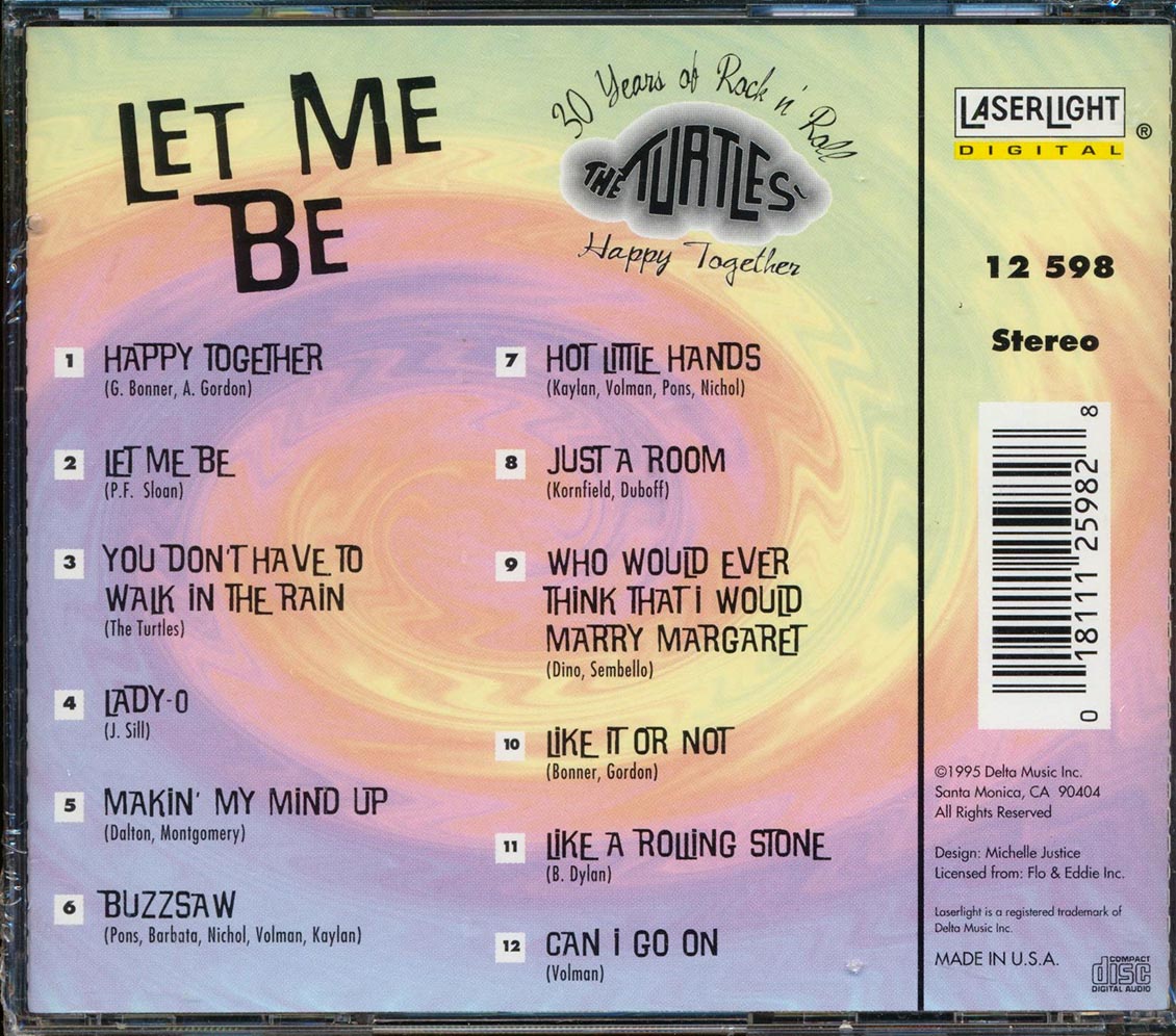 The Turtles - Let Me Be