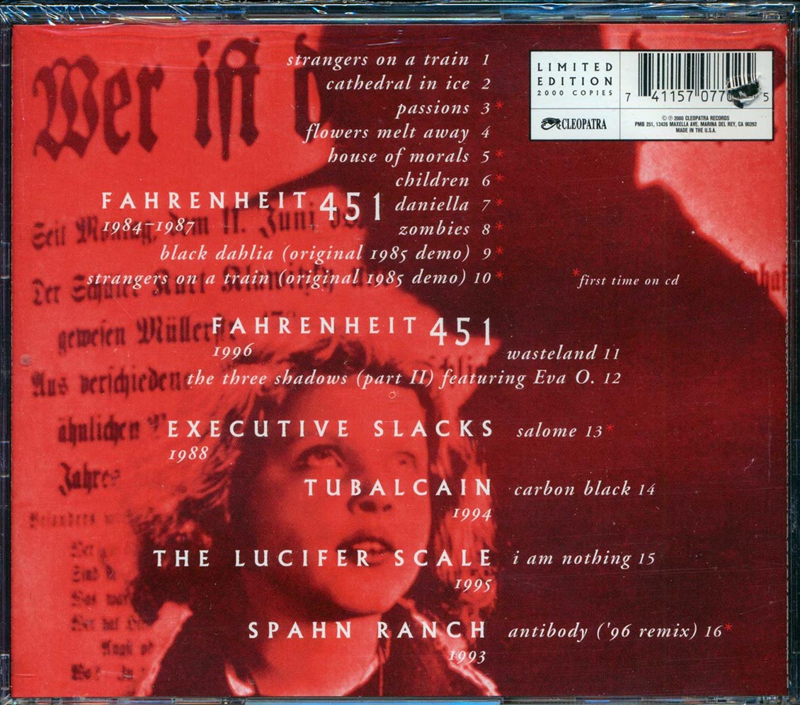 Fahrenheit 451 - The Gothic Years And After (marked/ltd stock)