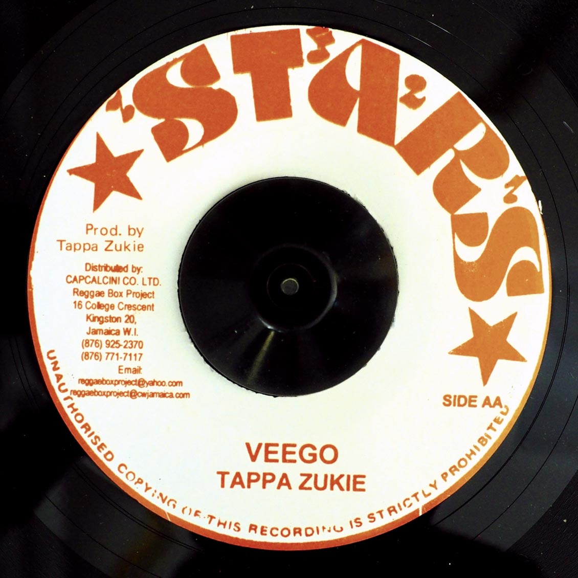 Tappa Zukie - Message To Pork Eaters / Tappa Zukie - Veego (orig. press)