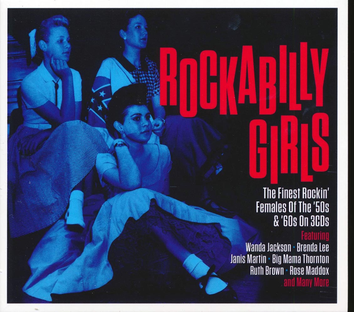 Wanda Jackson, Brenda Lee, Janis Martin, Etc. - Rockabilly Girls (60 tracks) (3xCD) (deluxe 3-fold digipak)