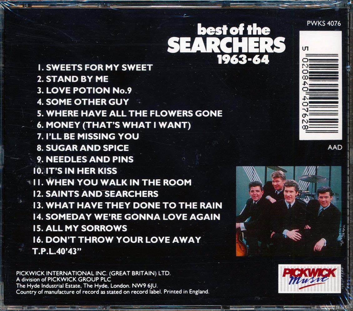 The Searchers - Best Of The Searchers 1963-64