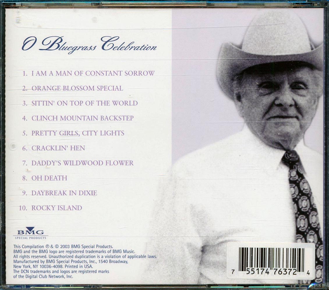 Dr. Ralph Stanley & The Clinch Mountain Boys - O Bluegrass Celebration