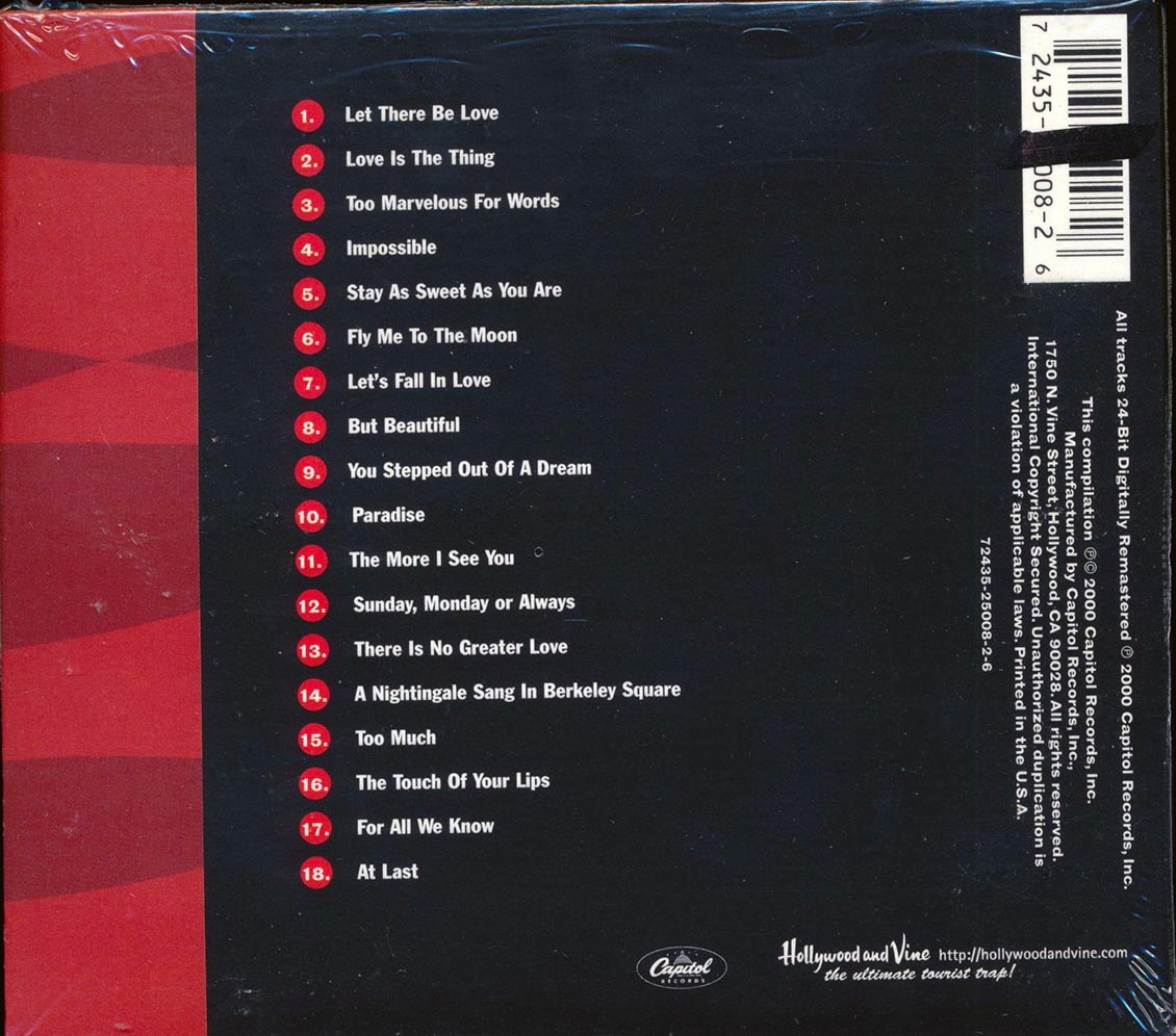 Nat King Cole - Songs From The Heart (marked/ltd stock)