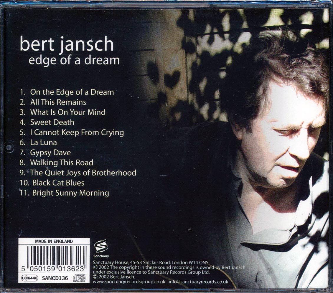 Bert Jansch - Edge Of A Dream