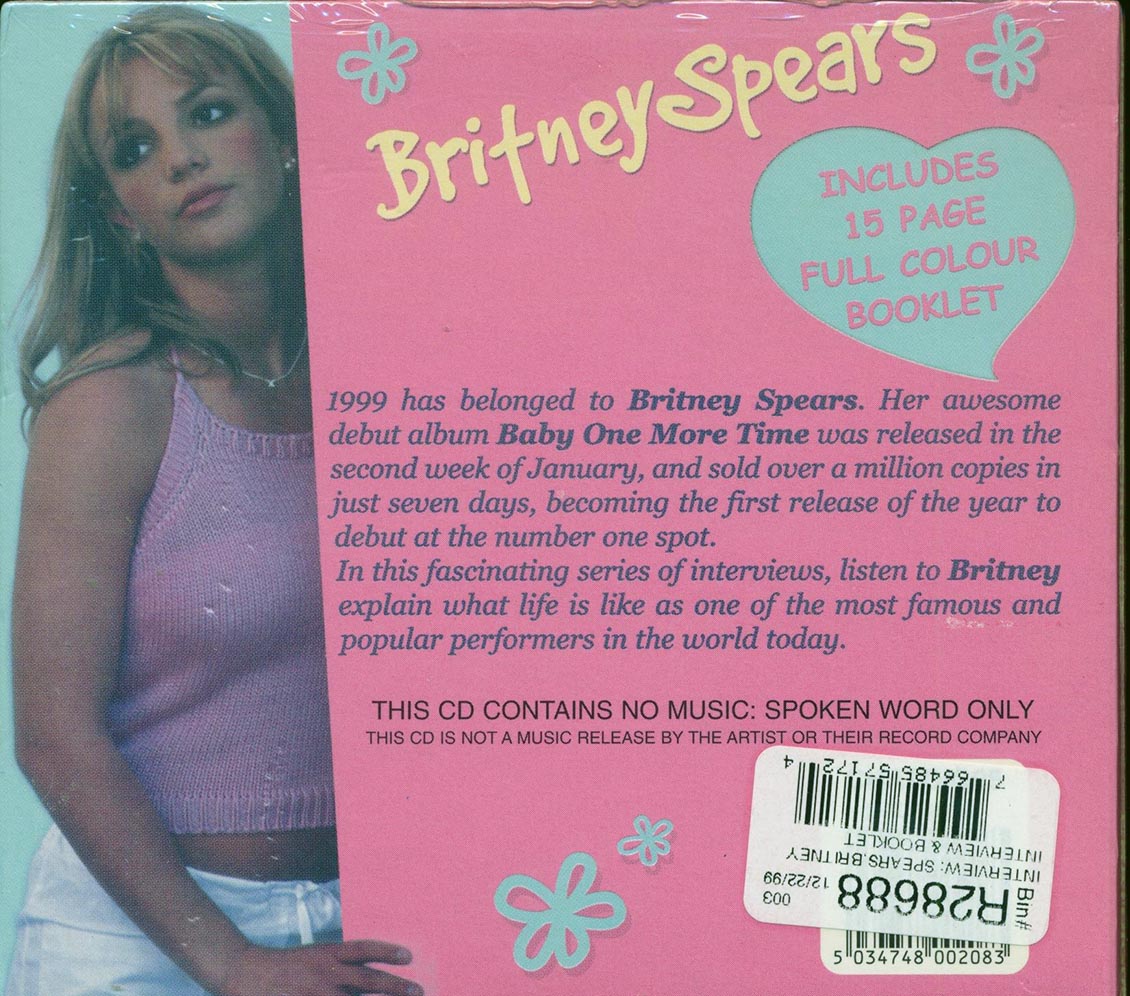 Britney Spears - Interview CD (incl. large booklet) (deluxe 3-fold digipak)