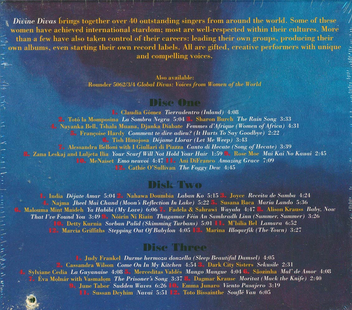 Various - Divine Divas: A World Of Women's Voices (37 tracks) (3xCD) (marked/ltd stock)