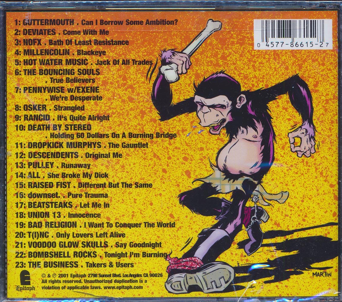 NOFX, Rancid, Descendents, Etc. - Punk O Rama 2001 Volume 6 (23 tracks)