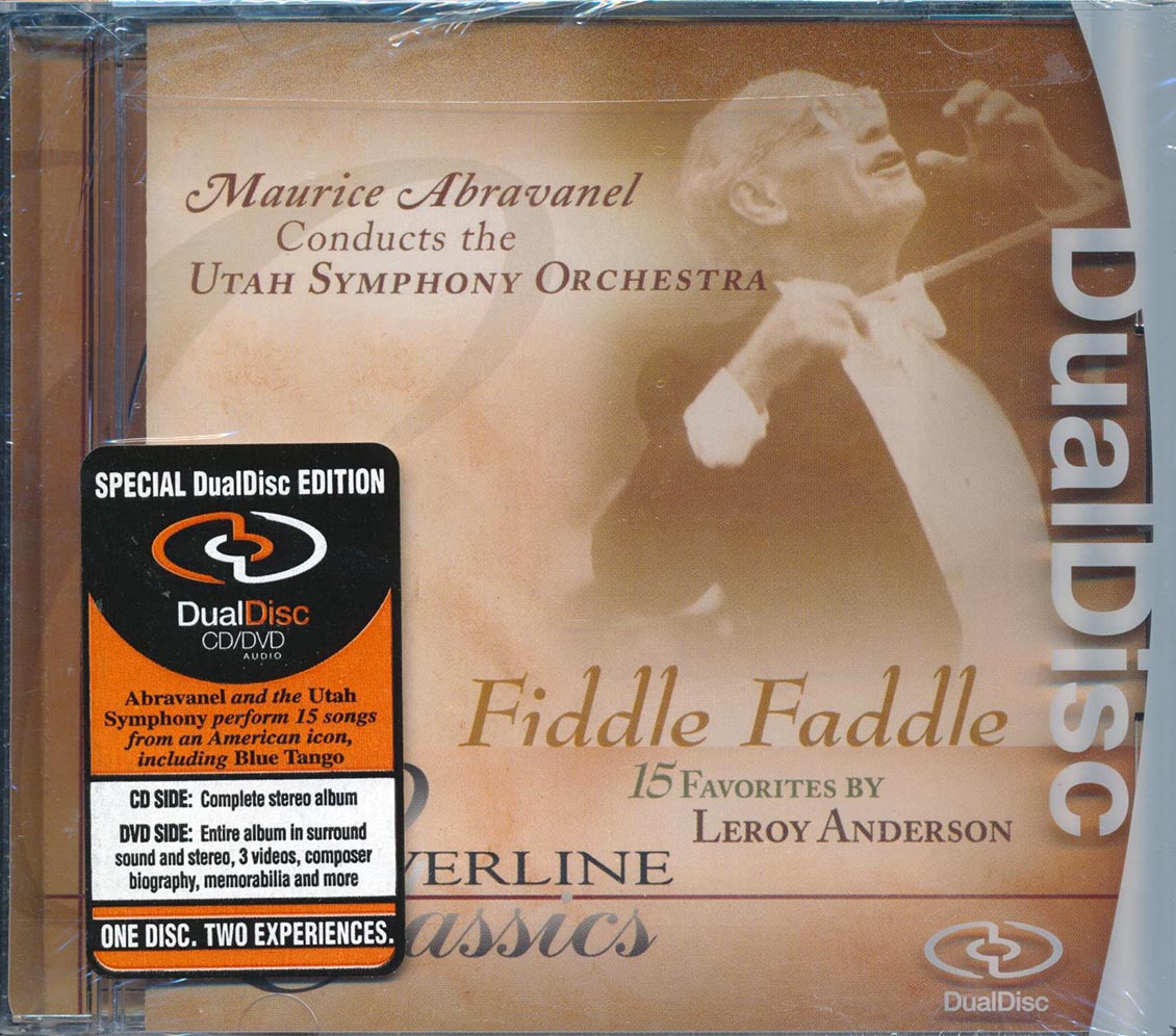 Leroy Anderson - Fiddle Faddle: Maurice Abravanel Conducts The Utah Symphony Orchestra (CD/DVD dualdisc)