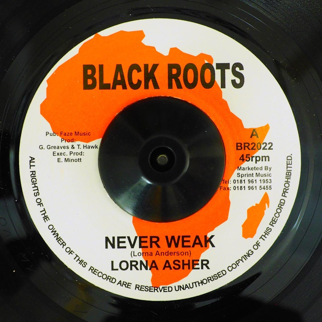 Lorna Asher - Never Weak / Tad Hunter - Pay The Piper