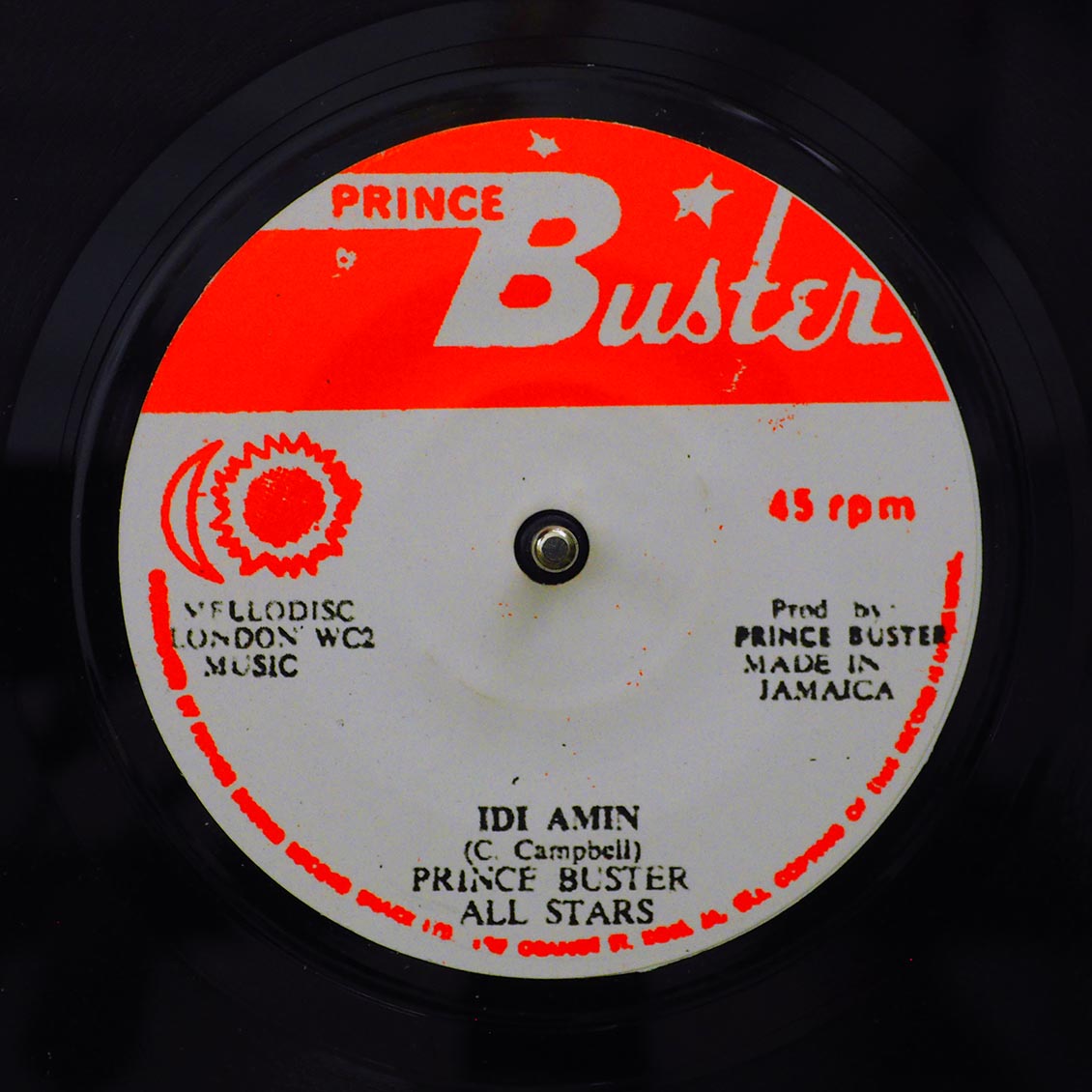 Prince Buster All Stars - Idi Amin / Prince Buster All Stars - Version