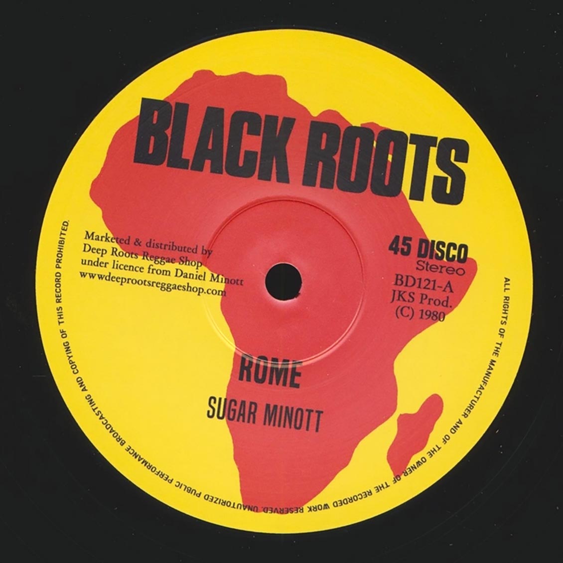 Sugar Minott - Rome (Extended Mix) / Devon Russell - Let Sleeping Dogs Lie (Extended Mix)