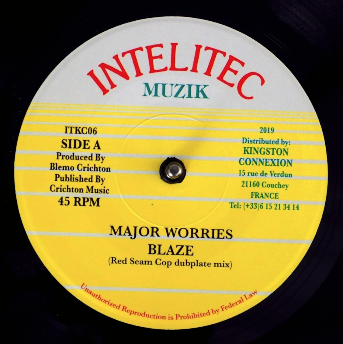 Major Worries - Blaze (Red Seam Cop Dubplate Mix) / Version