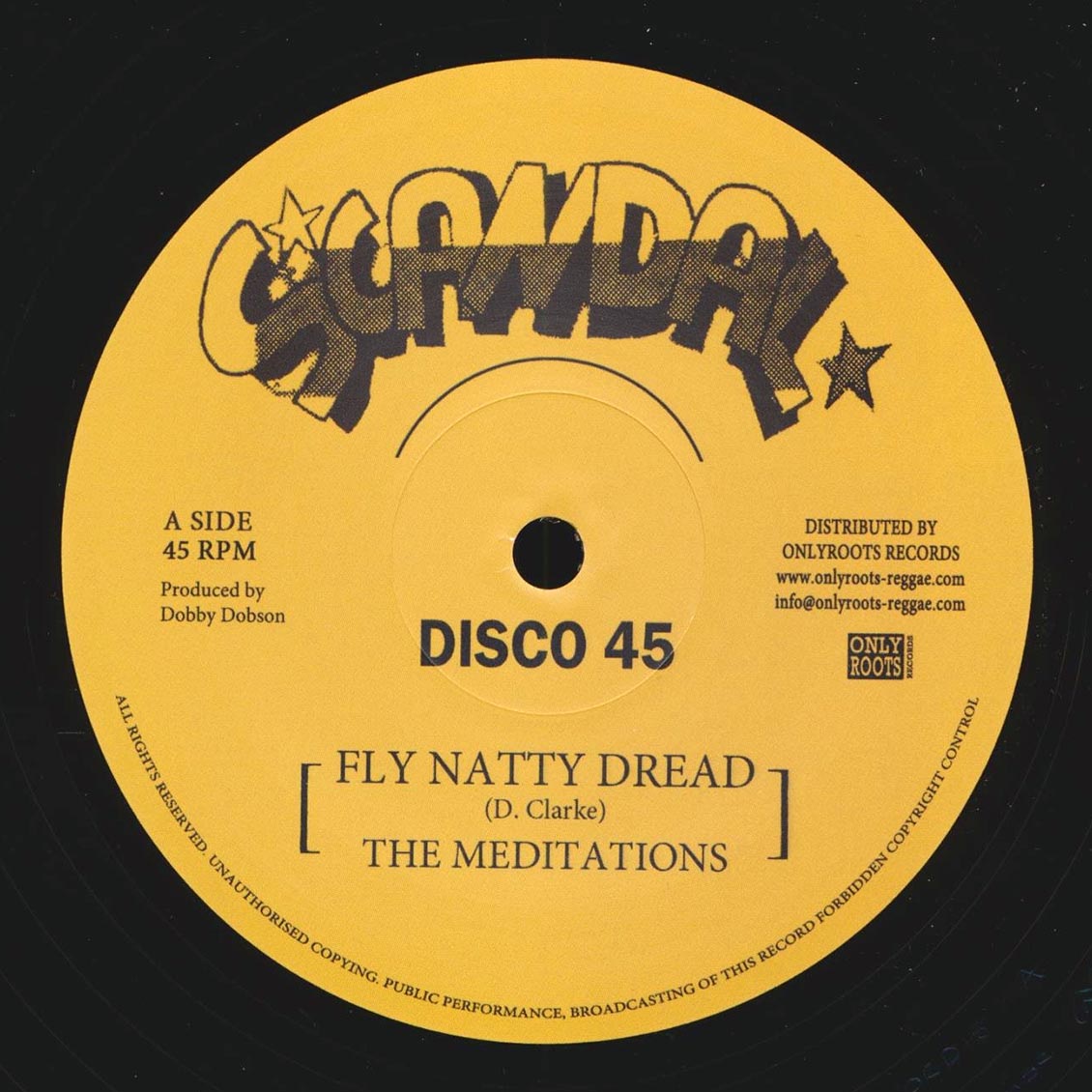 The Meditations - Fly Natty Dread (Extended Mix) / The Meditations - Justice; Version