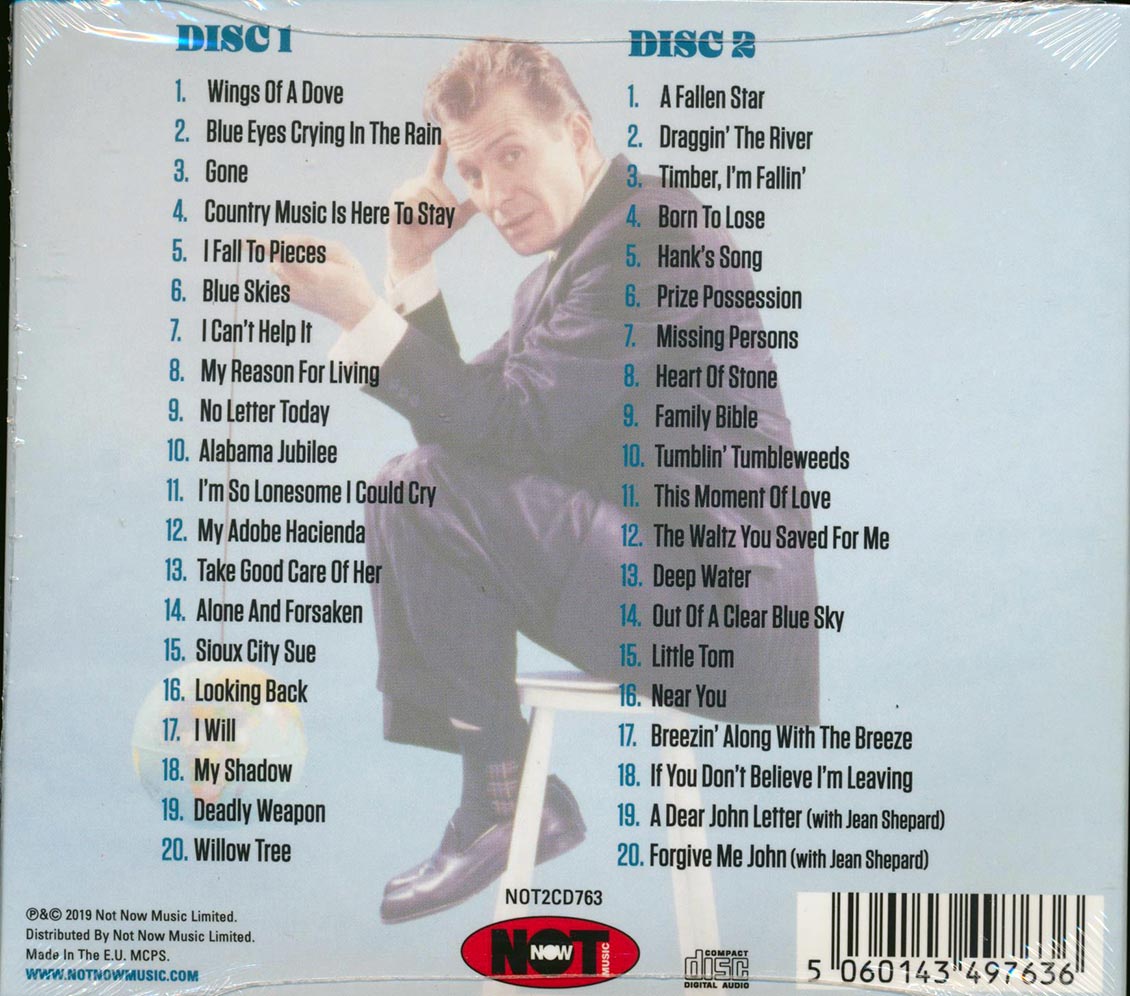 Ferlin Husky - The Best Of Ferlin Husky: Wings Of A Dove (40 tracks) (2xCD)