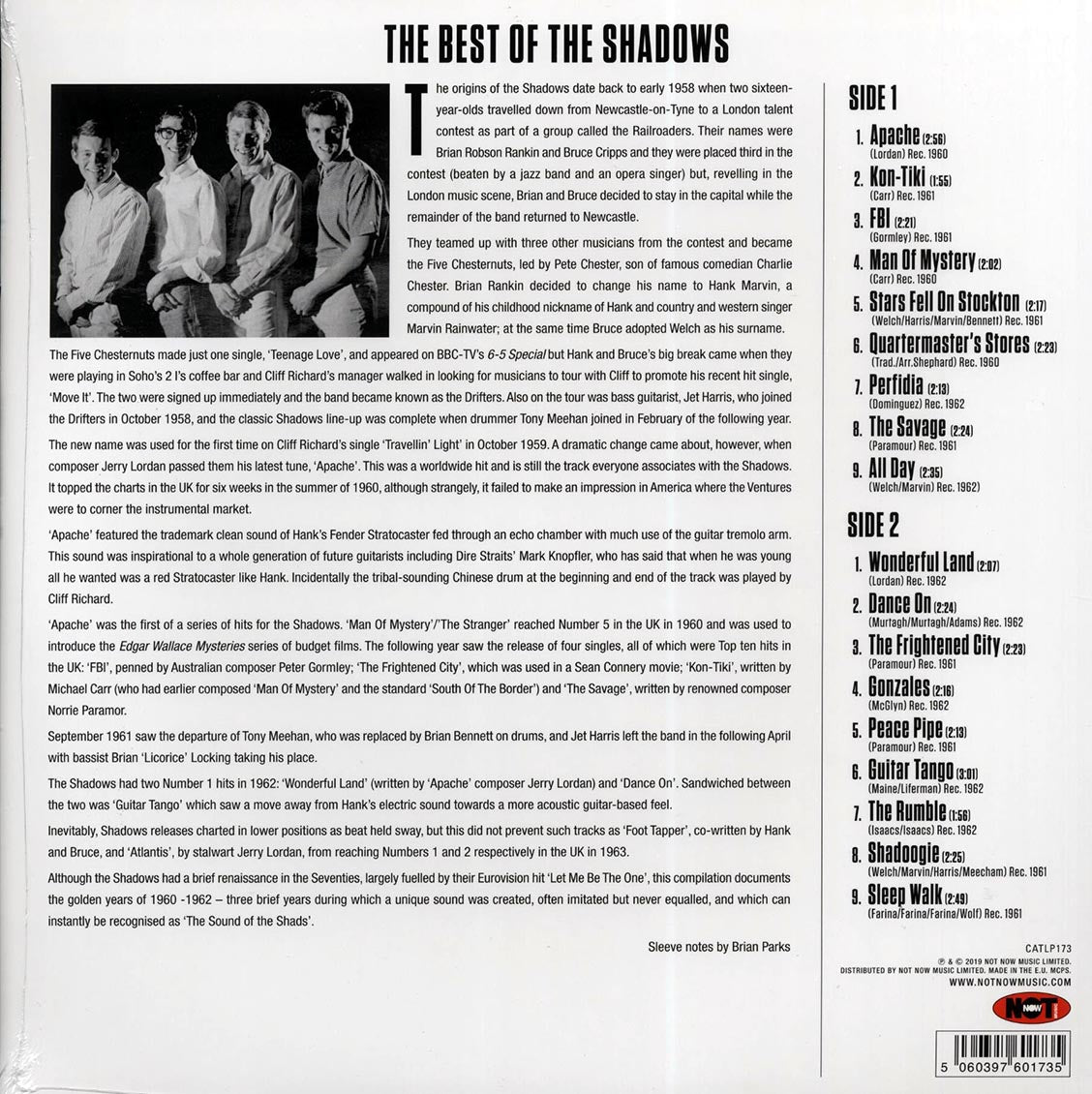 The Shadows - The Best Of The Shadows (180g)