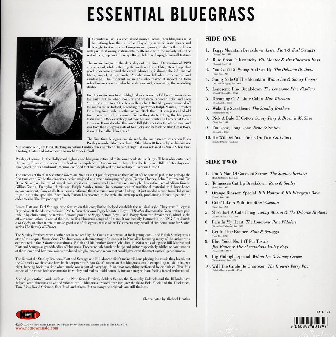 Bill Monroe, Flatt & Scruggs, The Stanley Brothers, Etc. - Essential Bluegrass