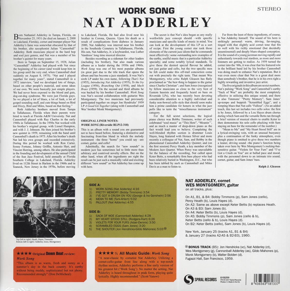 Nat Adderley - Work Song
