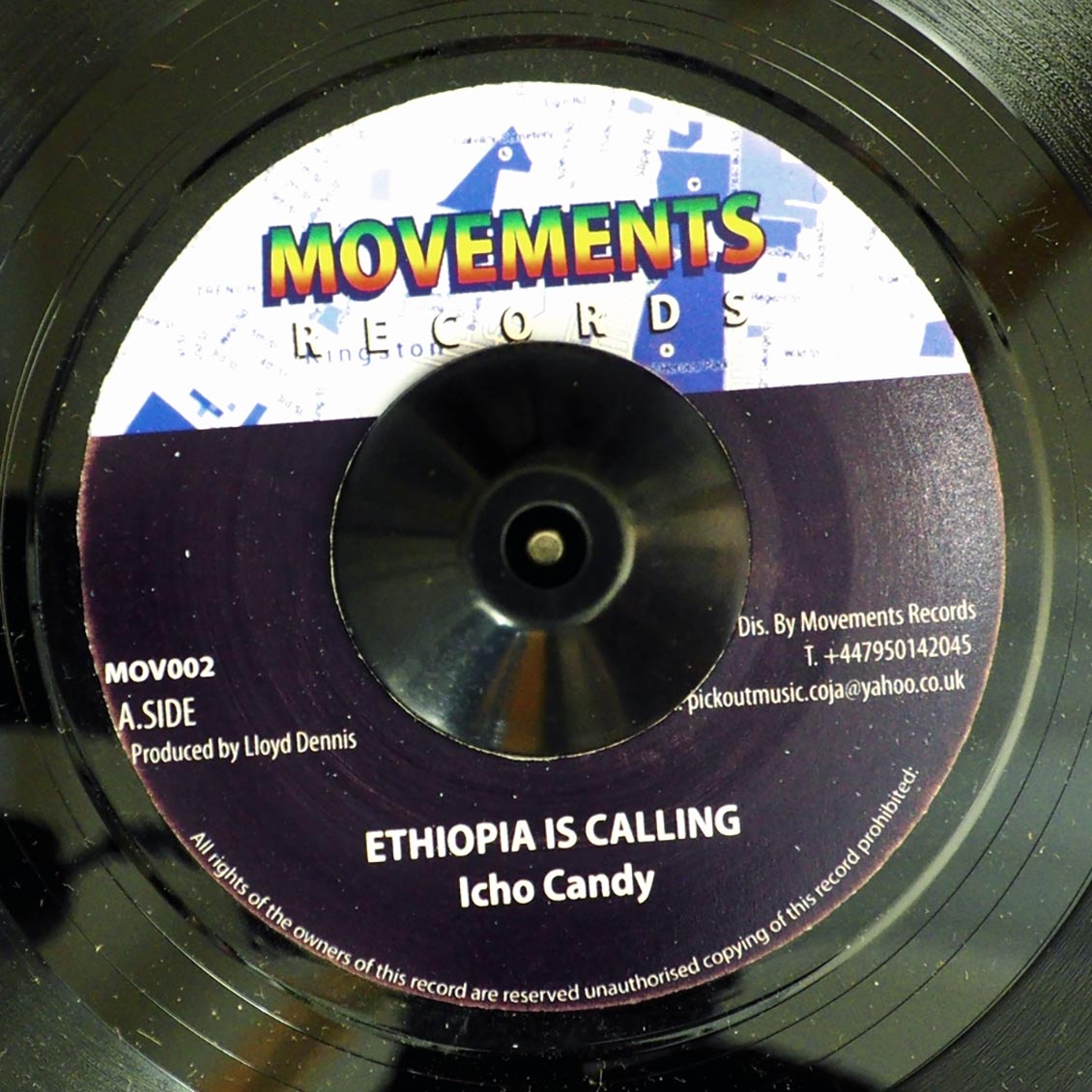 Icho Candy - Ethiopia Is Calling / Version (rhythm: "Moulding Rock")
