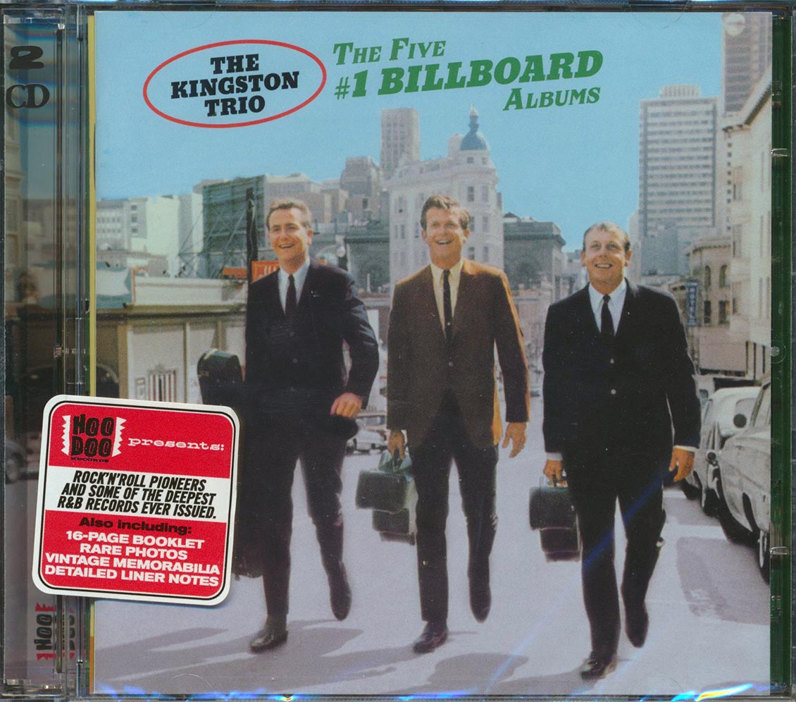 The Kingston Trio - The Five #1 Billboard Albums (5 albums on 2 CDs) (60 tracks) (2xCD) (incl. 20-page booklet) (remastered) (24-bit mastering)