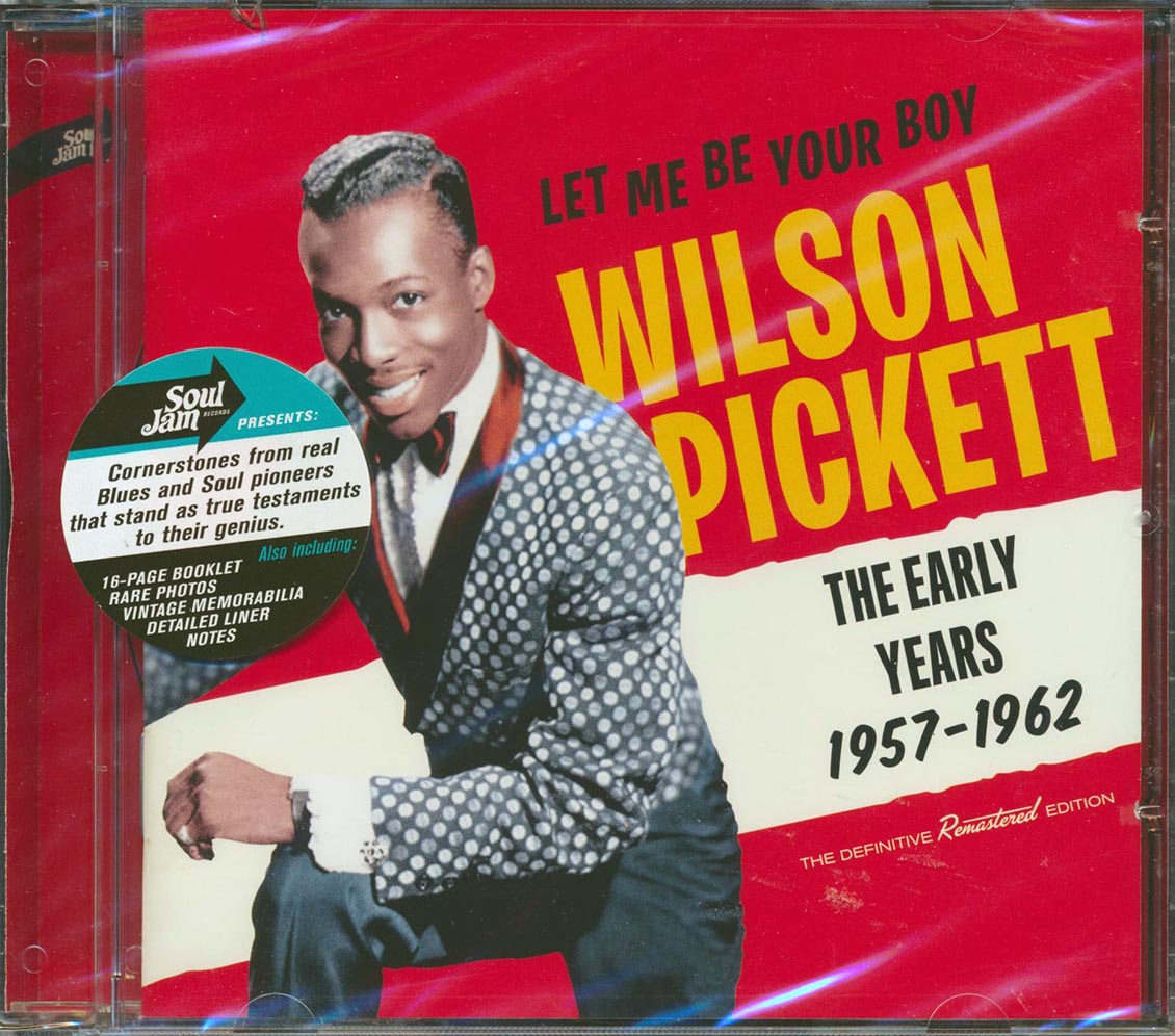 Wilson Pickett - Let Me Be Your Boy: The Early Years 1957-1962 (29 tracks) (incl. 16-page booklet) (remastered) (24-bit mastering)