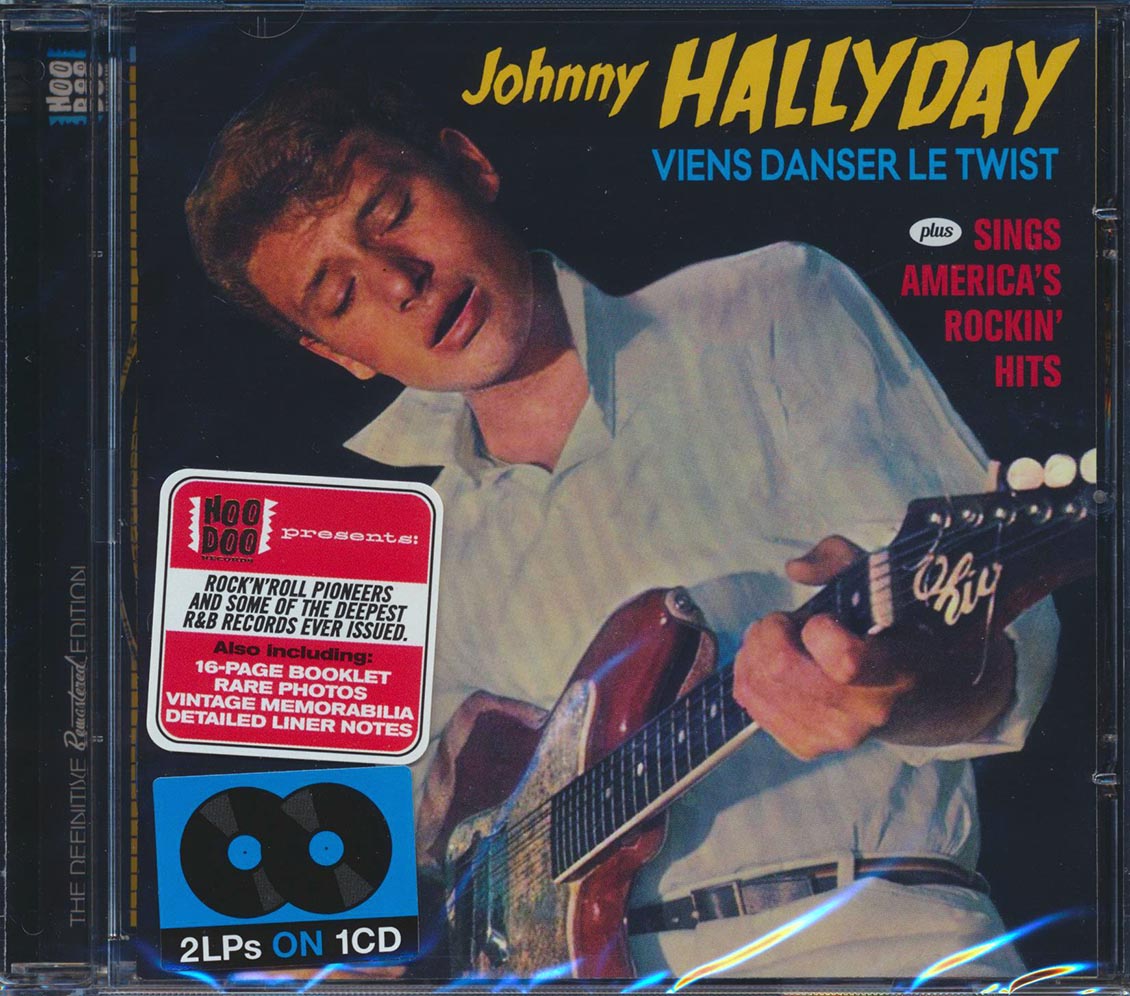 Johnny Hallyday - Viens Danser Le Twist + Sings America's Rockin' Hits (2 albums on 1 CD) (29 tracks) (incl. 16-page booklet) (24-bit mastering) (remastered)